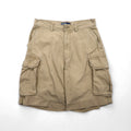 Polo by Ralph Lauren 90s Polo Chino Short Cargo Pants, Size M, Beige, Cotton