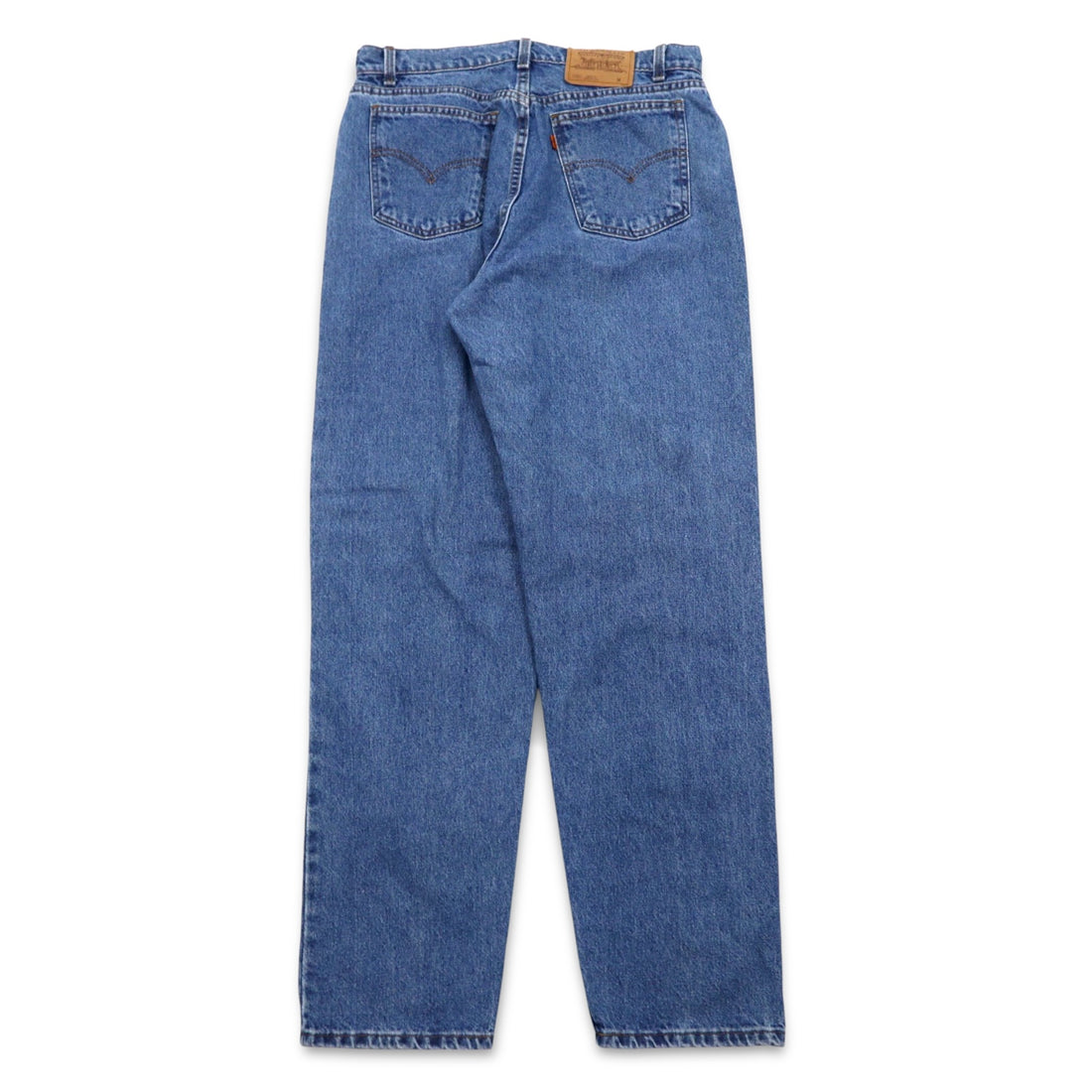 Levi's 90s USA made orange tab loose fit tapered denim pants L indigo blue LOOSE FIT STRAIGHT LEG 15961 0766