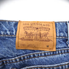 Levi's 90s USA made orange tab loose fit tapered denim pants L indigo blue LOOSE FIT STRAIGHT LEG 15961 0766