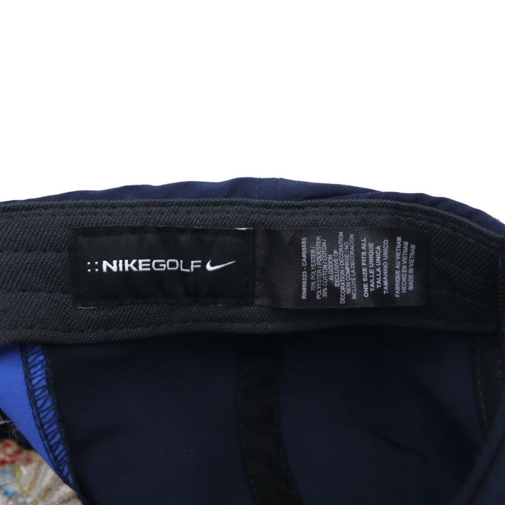 NIKE GOLF Dri-Fit Baseball Cap ONE Navy Polyester 206th MI BN Unused
