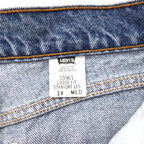 Levi's 90s USA made orange tab loose fit tapered denim pants L indigo blue LOOSE FIT STRAIGHT LEG 15961 0766