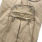 Polo by Ralph Lauren 90s Polo Chino Short Cargo Pants, Size M, Beige, Cotton