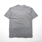 90年代 USA製 WALT DISNEY ディズニー ミッキーマウス キャラクター Tシャツ L グレー コットン 星条旗