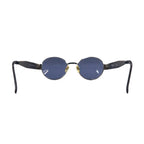 CHANEL Italian Boston Sunglasses Silver Metal 06933 45002