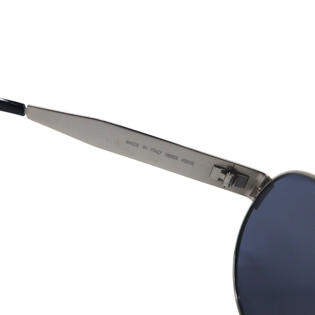 CHANEL Italian Boston Sunglasses Silver Metal 06933 45002