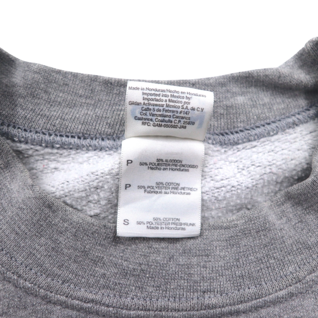 GILDAN Crew Neck Sweatshirt S Grey Fleece Lined GRAND VALLEY VOLLEY BALL