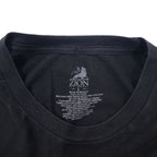 ZION ROOTSWEAR Bob Marley Band T-Shirt L Black Cotton Mexico Made