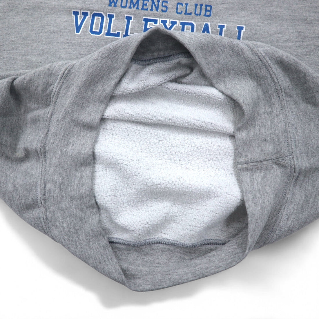 GILDAN Crew Neck Sweatshirt S Grey Fleece Lined GRAND VALLEY VOLLEY BALL