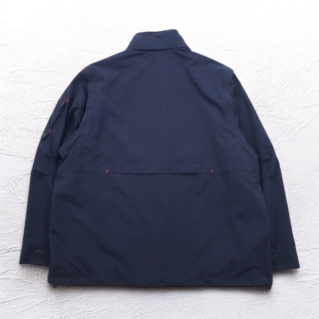 FIELD &amp; STREAM Convertible 2WAY Mountain Parka Vest XL Navy Mesh Liner Retractable Hood HUMMER