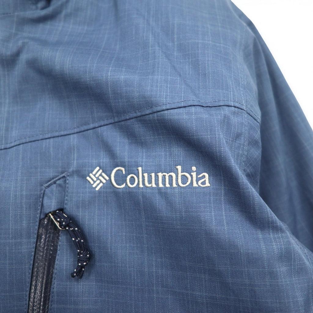Columbia Interchange Jacket 3WAY Mountain Parka Inner Down Jacket S Blue OMNI-HEAT OMNI-TECH Waterproof WE1272