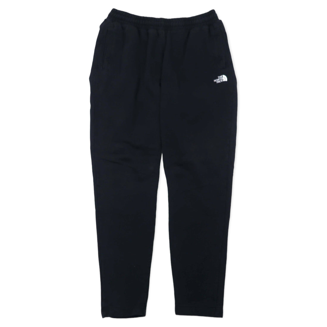 日本然リトテ-古着オンライン-THE NORTH FACE スウェットパンツ XL ブラック コットン ワンポイントロゴ-THE NORTH FACE SWEATPANTS XL Black Cotton One Point Logo
