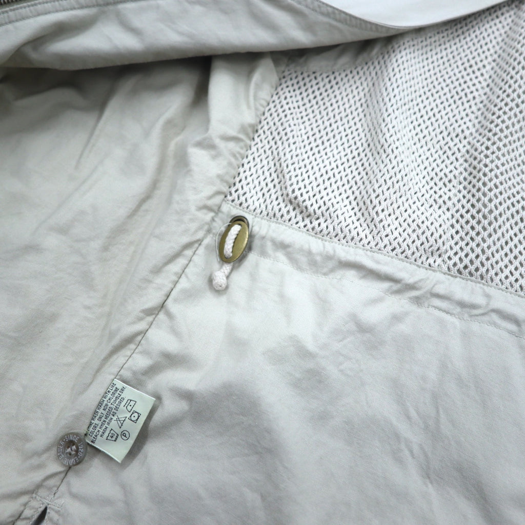 Eddie Bauer 90s Fishing Vest Hunting Vest L Beige Cotton