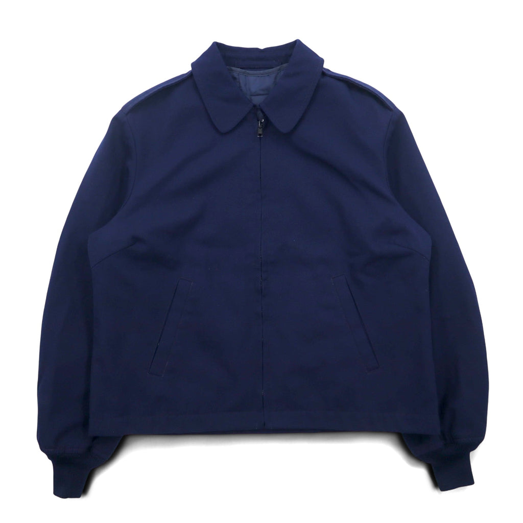 US AIR FORCE 90s USAF Flight Jacket, L, Navy, Removable Liner, Military, 8410-01-299-9552