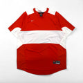 NIKE 2000s TEAM Game Shirt, Size L, Orange, Polyester, Swoosh Logo