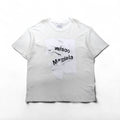 Maison Margiela Line 1 Graphic Print T-Shirt, XL, White Cotton, Made in Italy