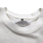 Maison Margiela Line 1 Graphic Print T-Shirt, XL, White Cotton, Made in Italy