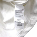Maison Margiela Line 1 Graphic Print T-Shirt, XL, White Cotton, Made in Italy