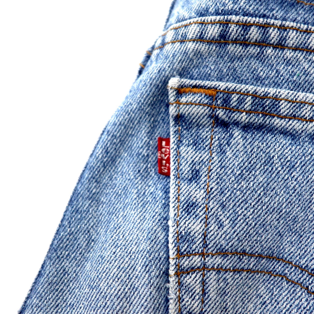 Levi's USA 505 Denim Pants 32 Blue Ice Wash 505-4891