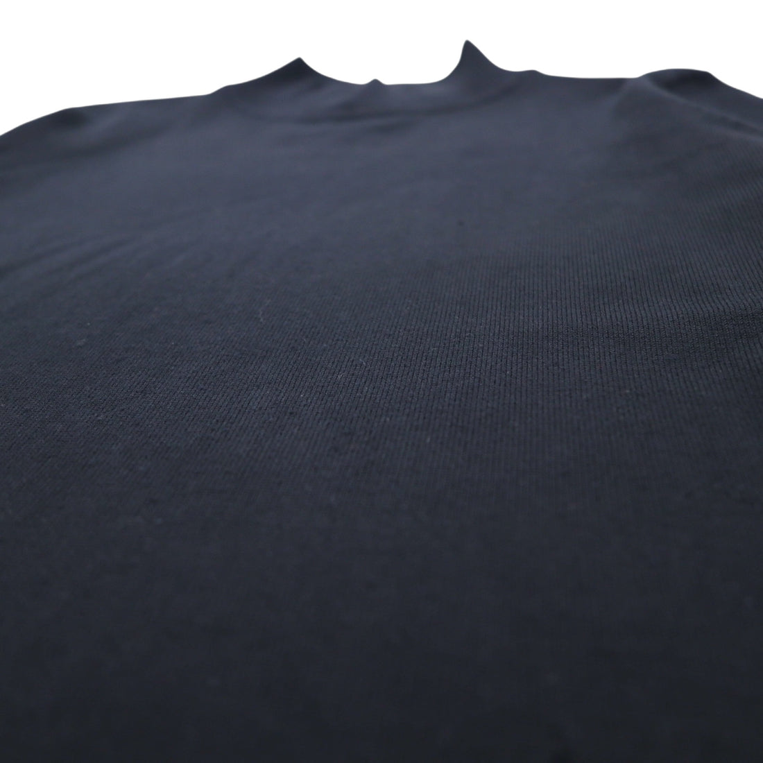 PENDLETON High Neck Silk Knit Sweater S Black Nylon