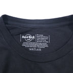 Hard Rock CAFE Logo Print T-Shirt XXL Black Cotton BAKU Big Size