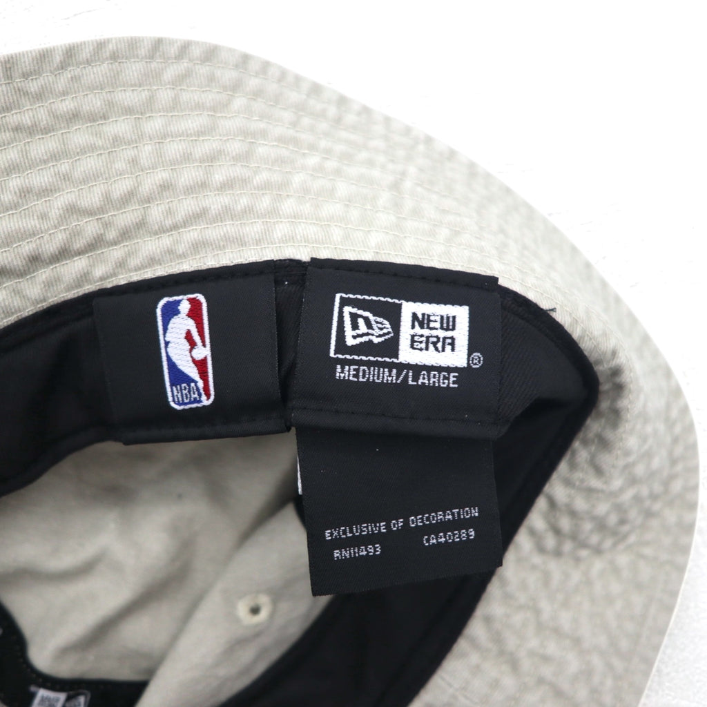NEW ERA Bucket Hat M/L Beige NBA BROOKLYN NETS Brooklyn Nets