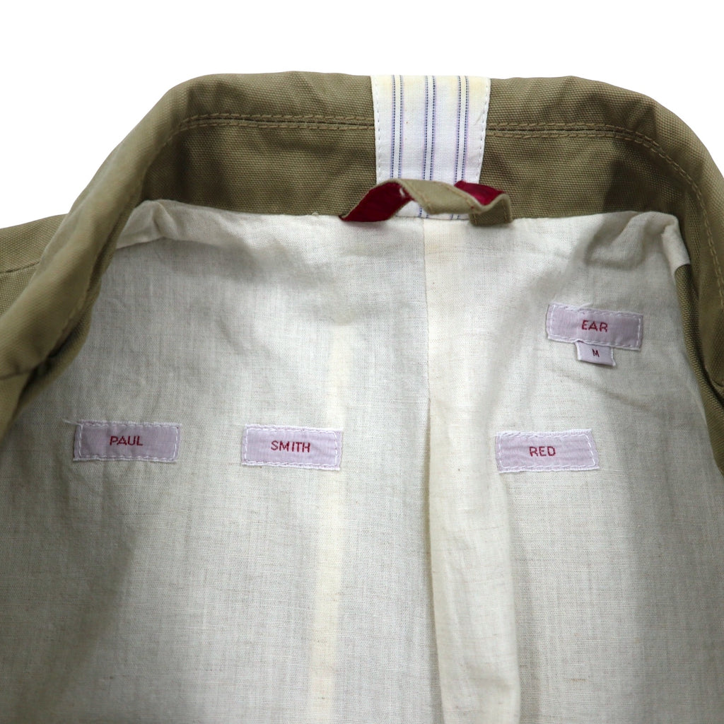Paul Smith RED EAR 2B Tailored Jacket M Beige Cotton Made in Japan