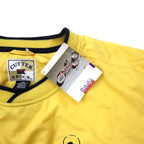 CUTTER &amp; BUCK Piste Pullover Nylon Jacket L Yellow Polyester CLIMA GUARD Waterproof Breathable US Company Embroidery Unused