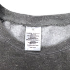 Chiles Big Size College Print Sweatshirt XL Grey Cotton Fleece Football