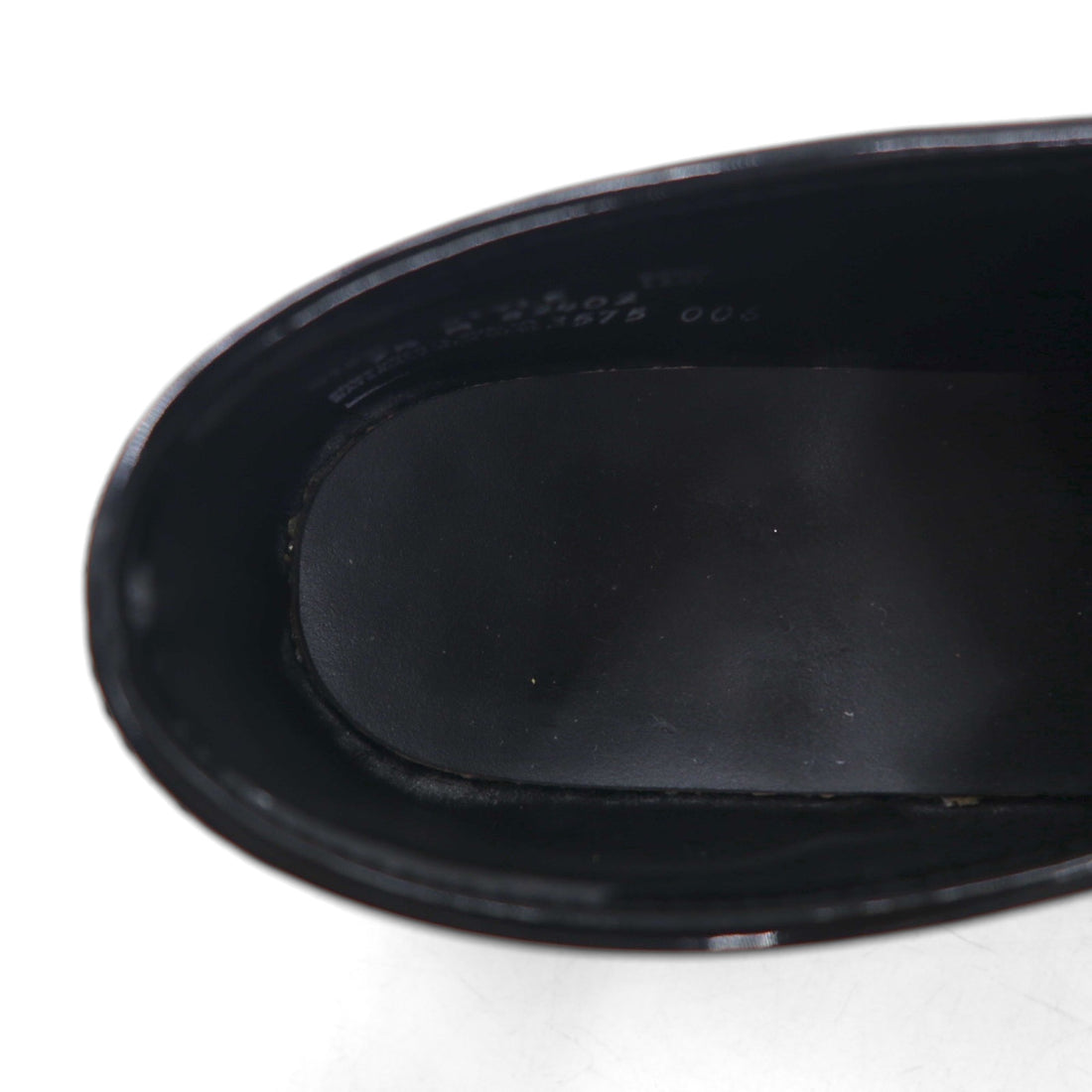 Vintage Patent Leather Loafers USA製 ヴィンテージ エナメルレザー ローファー 27.5cm ブラック
