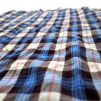 THE NORTH FACE Button Down Shirt XL Blue Check Cotton NR11248H