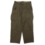 日本然リトテ-古着オンライン-60年代 German Military ドイツ軍 WWII カーゴパンツ M カーキ ウール ミリタリー 8405-12-1305781 SPORTRA ARNSTORF-60's German Military WWII cargo Pants L Khaki wool military 8405-12-1305781 SPORTRA ARNSTORF