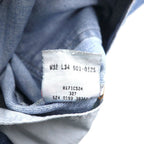 Levi's 90年代 USA製 501 デニムパンツ 32 ブルー コットン ボタンフライ ボタン裏524 501-0125