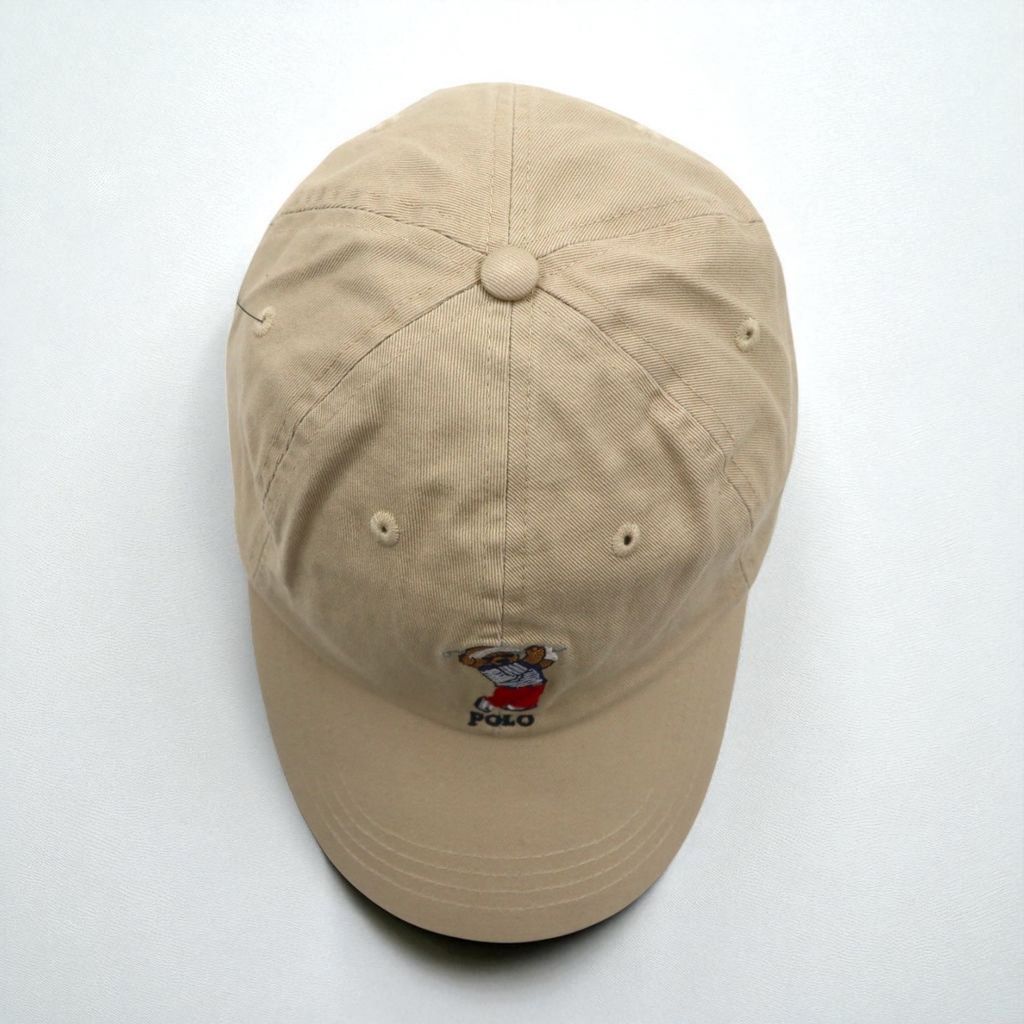 Polo Ralph Lauren ポロベア POLO BEAR ベースボールキャップ 6パネル 刺繍 ゴルフ 未使用品