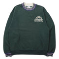 JERZEES Made in USA 90's SUPER SWEATS Rib Line Sweat M Green Cotton GATLINBURG