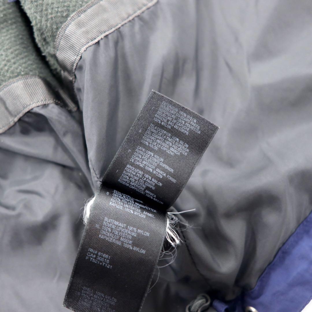 THE NORTH FACE Mountain Parka S Blue Nylon Hood Detachable HYVENT Breathable Waterproof Zip-in Zip Equipped