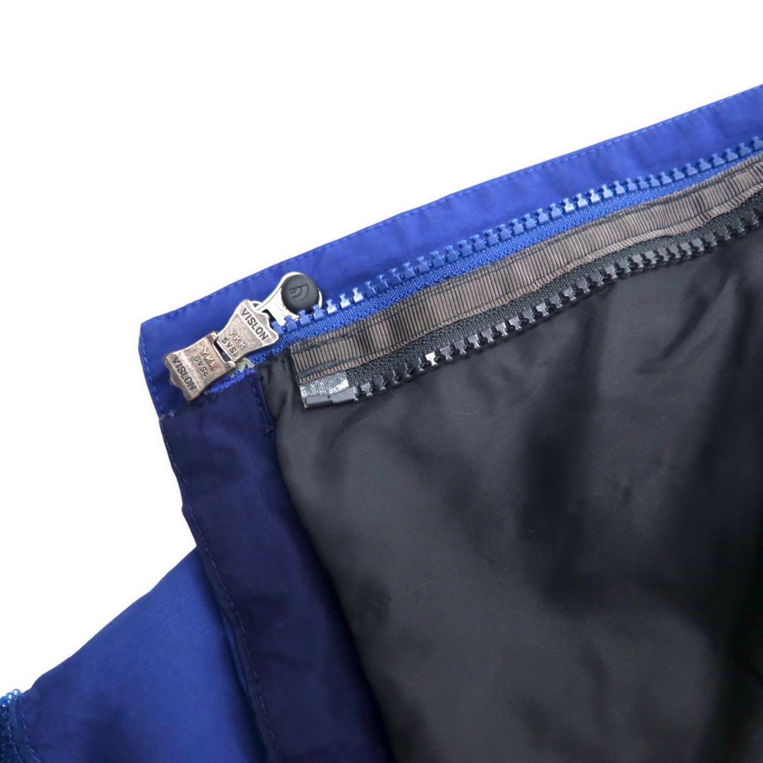 THE NORTH FACE Mountain Parka S Blue Nylon Hood Detachable HYVENT Breathable Waterproof Zip-in Zip Equipped