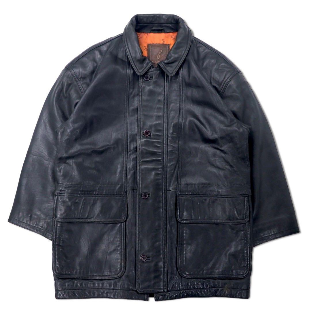 Felgi Homme Lamb Leather Mods Coat FREE Black Sheep Leather Detachable Hood