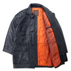 Felgi Homme Lamb Leather Mods Coat FREE Black Sheep Leather Detachable Hood