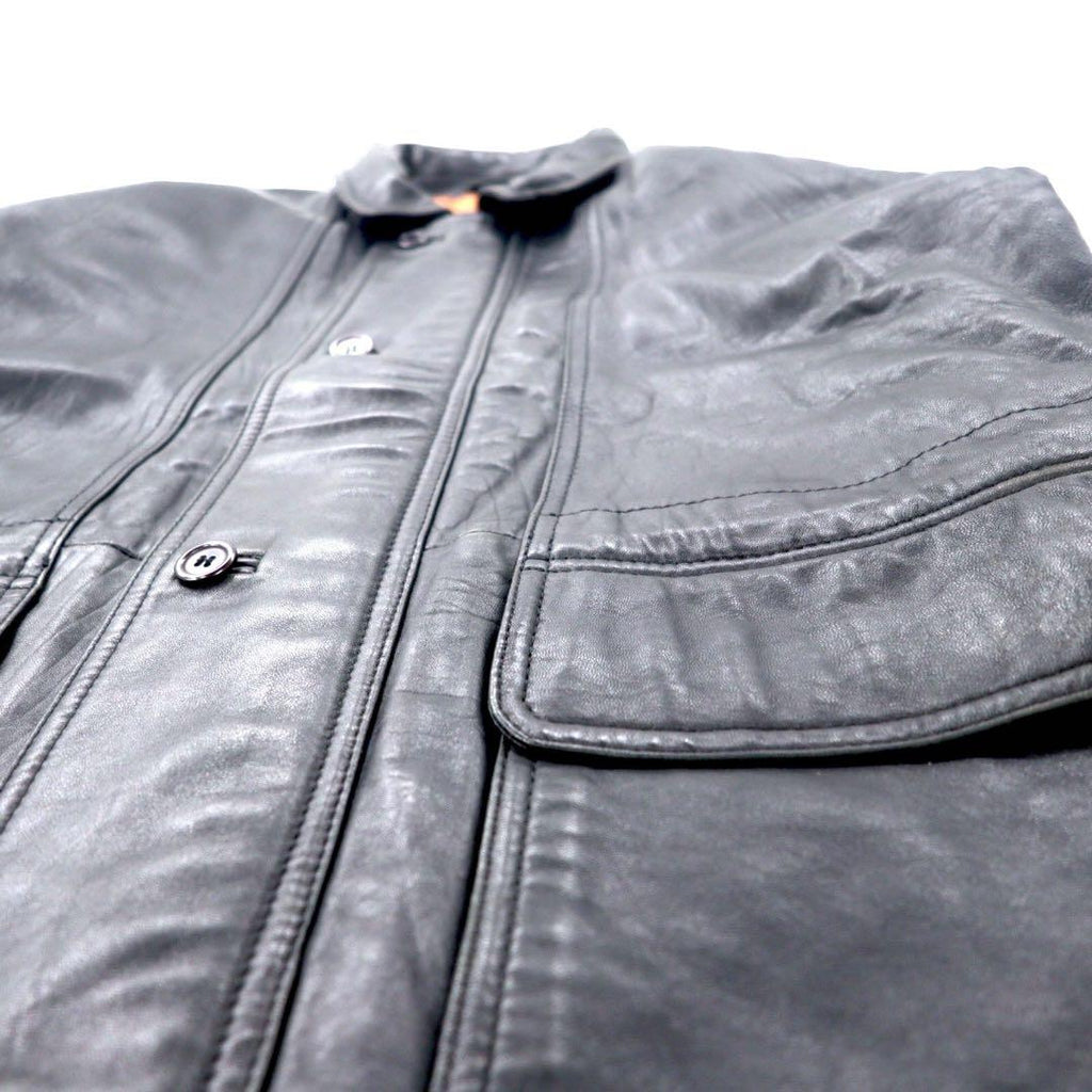 Felgi Homme Lamb Leather Mods Coat FREE Black Sheep Leather Detachable Hood