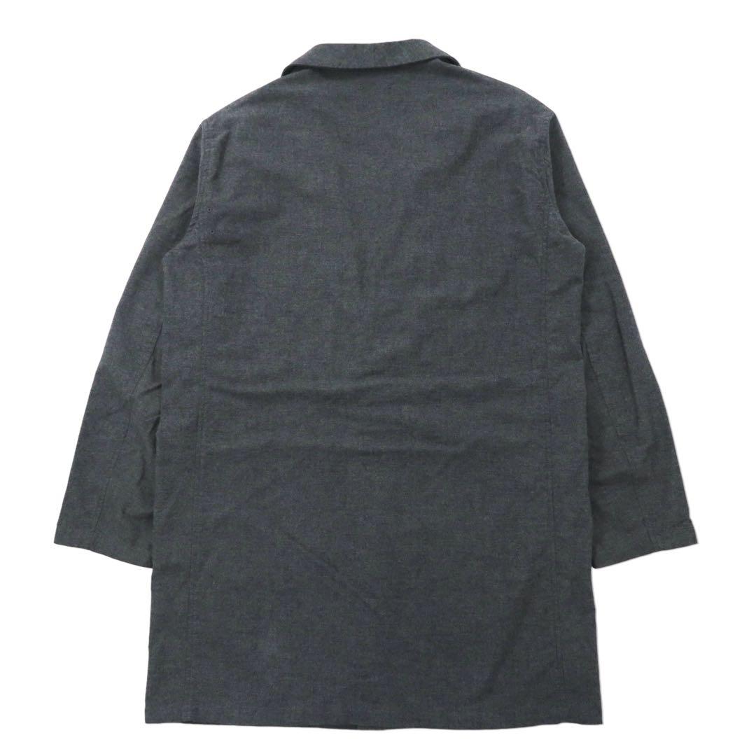 SOPHNET. ガウンコート S グレー コットン SOPH-156073 日本製
