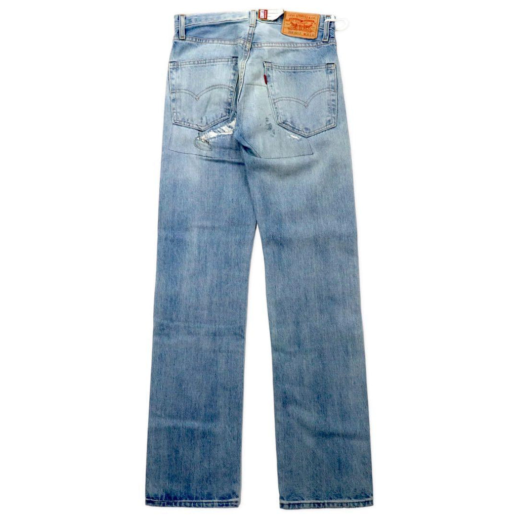 LVC (LEVI'S VINTAGE CLOTHING) 1967 Reprint 505 Denim Pants 28 Blue Big E Repair Processed Selvedge TRESTLES Made in Turkey Unused Item