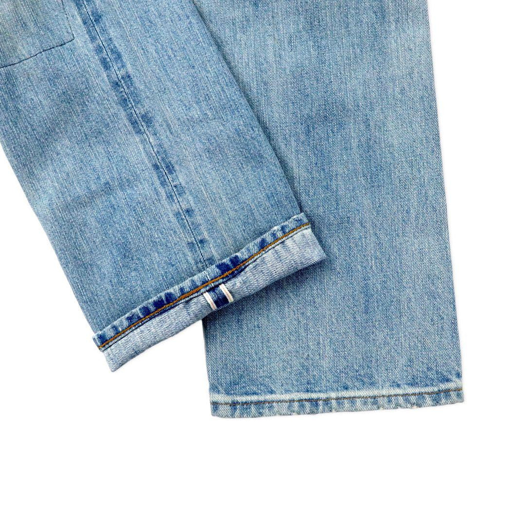 LVC (LEVI'S VINTAGE CLOTHING) 1967 Reprint 505 Denim Pants 28 Blue Big E Repair Processed Selvedge TRESTLES Made in Turkey Unused Item