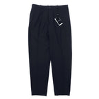 EMPORIO ARMANI Slack Pants 50 Navy Check Polyester Stretch 11P11S 11846 Made in Bulgaria Unused