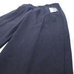 EMPORIO ARMANI Slack Pants 50 Navy Check Polyester Stretch 11P11S 11846 Made in Bulgaria Unused
