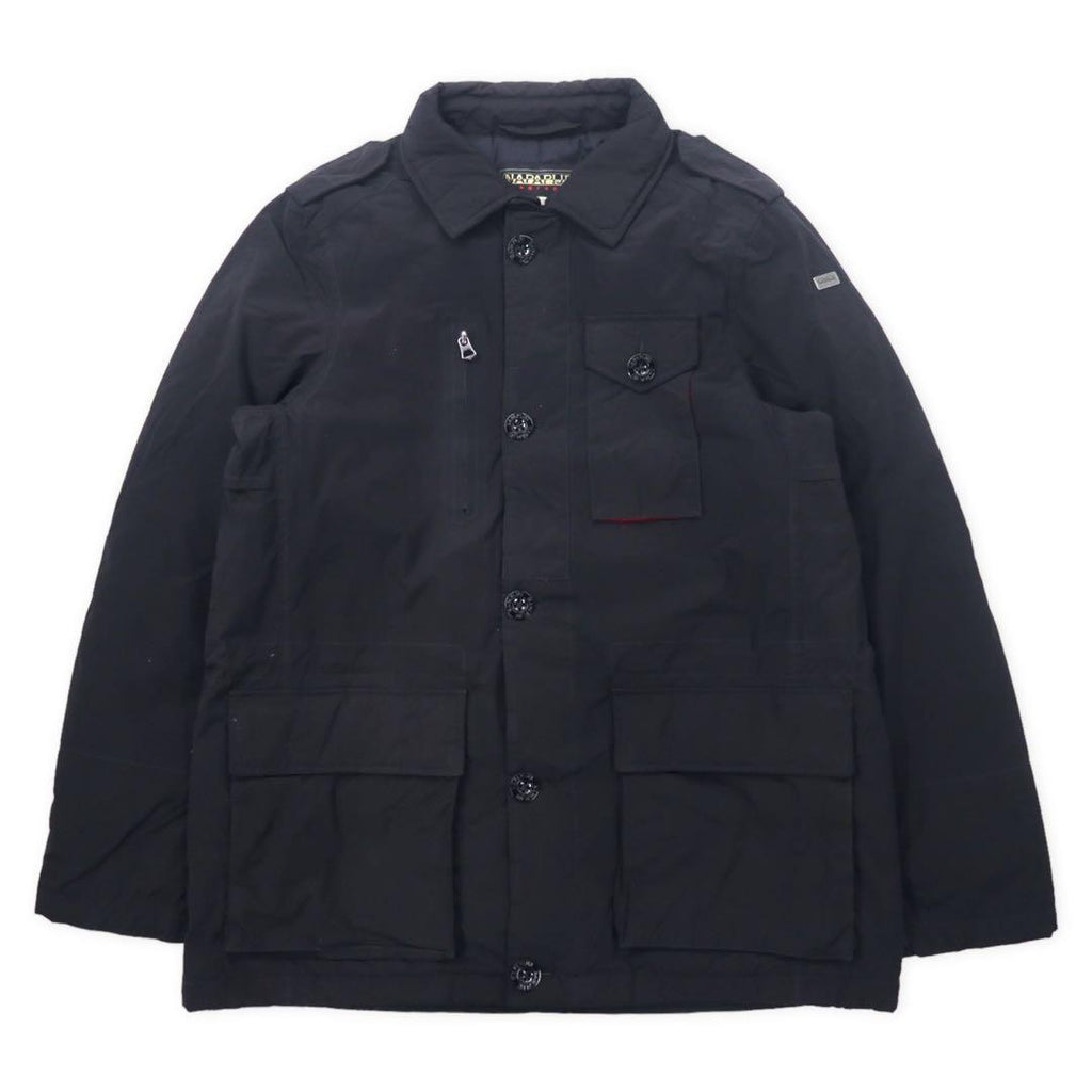NAPAPIJRI Insulation Field Jacket M Black Polyester Filling THERMOSOFT W13-ANK