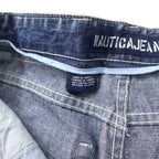 NAUTICA JEANS 90's Baggy Denim Pants 32 Blue Made in Türkiye