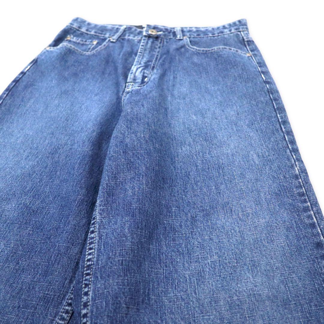 NAUTICA JEANS 90's Baggy Denim Pants 32 Blue Made in Türkiye