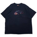 HARLEY DAVIDSON USA logo print T-shirt 3X black cotton SARASOTA FLORIDA double-sided print big size