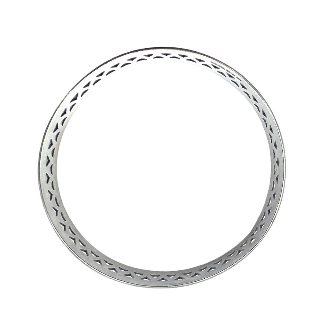 Nordic 80s Vintage Silver Jewelry Finland 1987 Vintage Bracelet Wide Bangle Silver 925