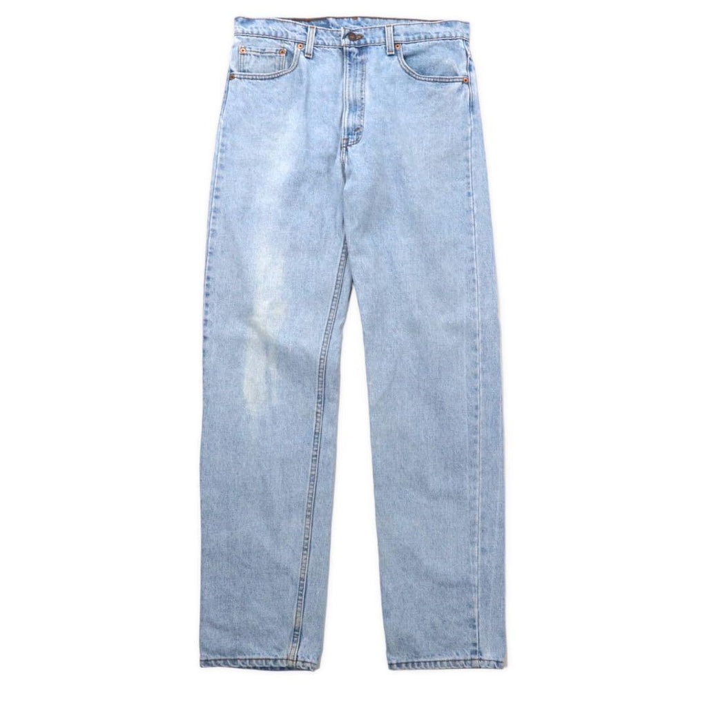 Levi's USA Made 90's 505 Tapered Denim Pants 36 Blue Ice Wash 505-4834 REGULAR FIT STRAIGHT LEG